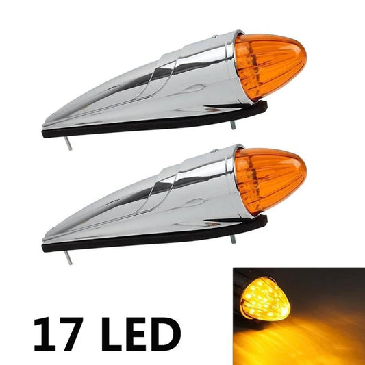 Amber Cab Marker Roof Top Lights for Heavy Truck for Volvo, Kenworth/Freightliner