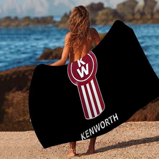 Kenworth Microfiber Beach Towel