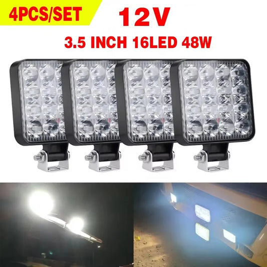 12V LED Light Bar Mini LED Work Light Off Road